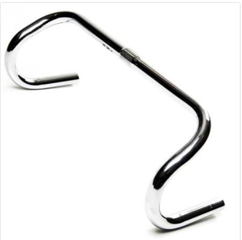 GUIDÃO AÇO SPEED 25.4 4X440mm AÇO cromado LOGAN - 50293