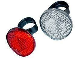 REFLETOR DE QUADRO DT/TR TP/SHIMANO MFRIK branco/vermelho