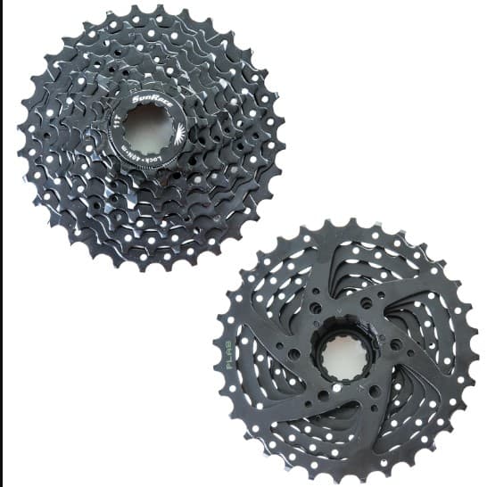 CATRACA K7 8v 11/32 INDEX SUNRACE M55 PRETO - 42849