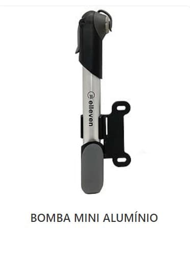 BOMBA BICICLETA mão ALUM. MINI ELLEVEN TELESCÓP 10739