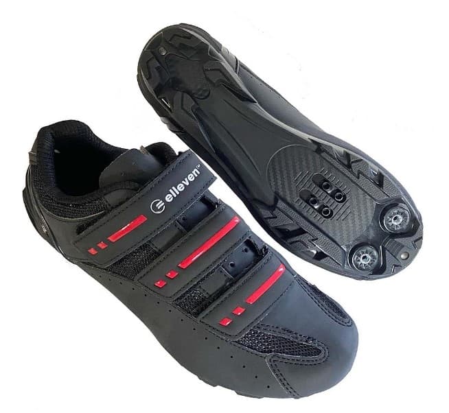 SAPATILHA MTB  PRETO/verm. TAM 42 BRASIL- 13552