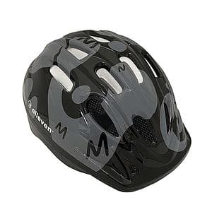 CAPACETE INFANTIL ELLEVEN tam.'M' preto c/leds -13036