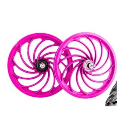 ARO 16 NYLON DT/TS s/ EIXO pink JKS - 82021
