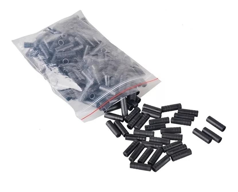TERMINAL CONDUITE NYLON 4mm CÂMBIO preto 12174