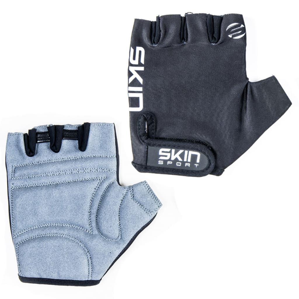 LUVA LYCRA S/DEDOS SPORT FUN. SKIN tam. 'GG' PRETO