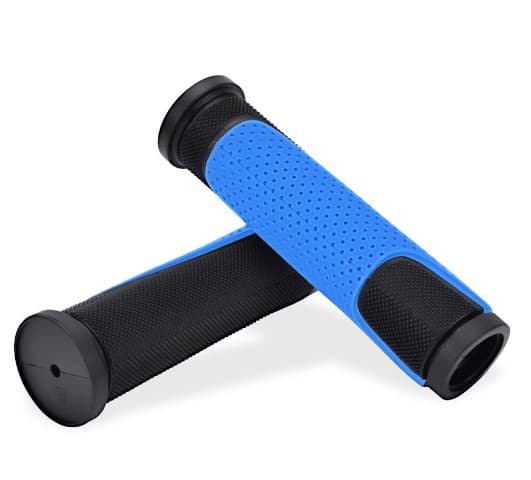 PUNHO MTB GTA BORRACHA - preto/azul