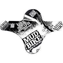 PARALAMA 29 DIANT. PLAST. MUDBIKE preto/branco - 80283