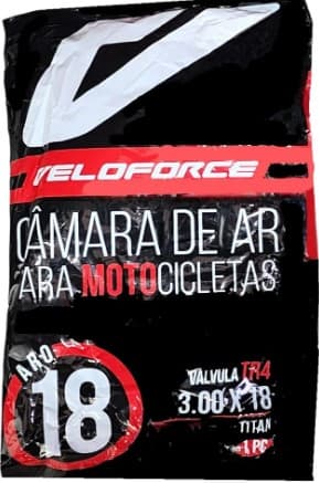 CAMARA MOTO 18 TRÁS PARA MOTO ARO 18 3.00X18 TR4 TITAN - 15219