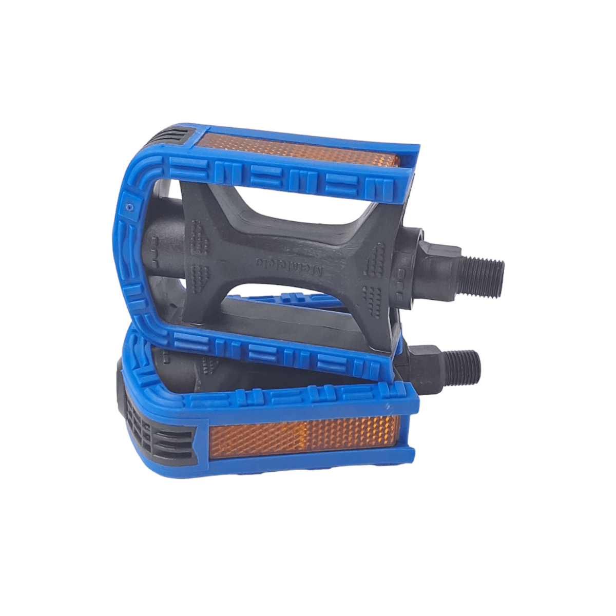 PEDAL MTB NYLON SUECO BICOLOR METALCICLO azul - 52601008