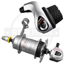 CUBO TRASEIRO 36f SHIMANO NEXUS 3 marchas  V-BREAK