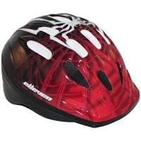 CAPACETE INFANTIL ELLEVEN tam.'P' vermelho c/led - 11834