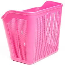 CESTA ARO 26 CECY GRANDE plastico MTB pink IMPORTADA