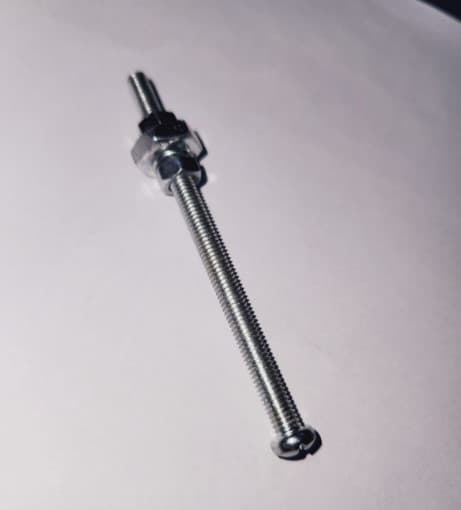 PARAFUSO DO GARFO/PARALAMA DT 3X80mm BF