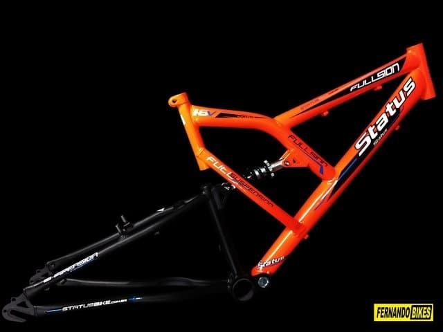 QUADRO 20 FULL mov 45mm STATUS laranja neon