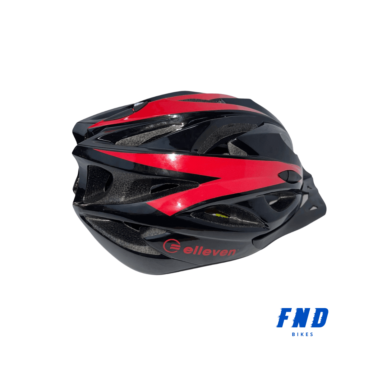 CAPACETE MTB elleven M. C/VISEIRA preto/verm 13029