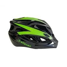 CAPACETE MTB elleven G. C/VISEIRA preto/verde 13562