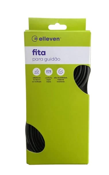 FITA DE GUIDÃO preta macia ELLEVEN 12463