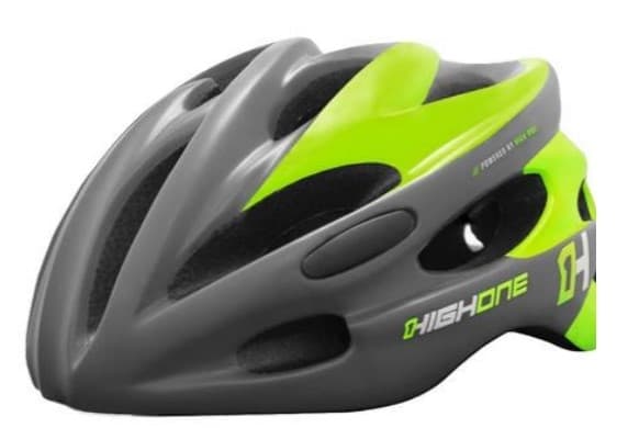 CAPACETE MTB ADULTO WIN HIGH ONE  M  CINZA/VERDE -HOCAP0192