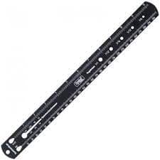 REGUA INOX P/ MEDIR RAIOS