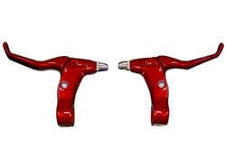 MAÇANETA ALUMINIO MTB GLOMETAL vermelho