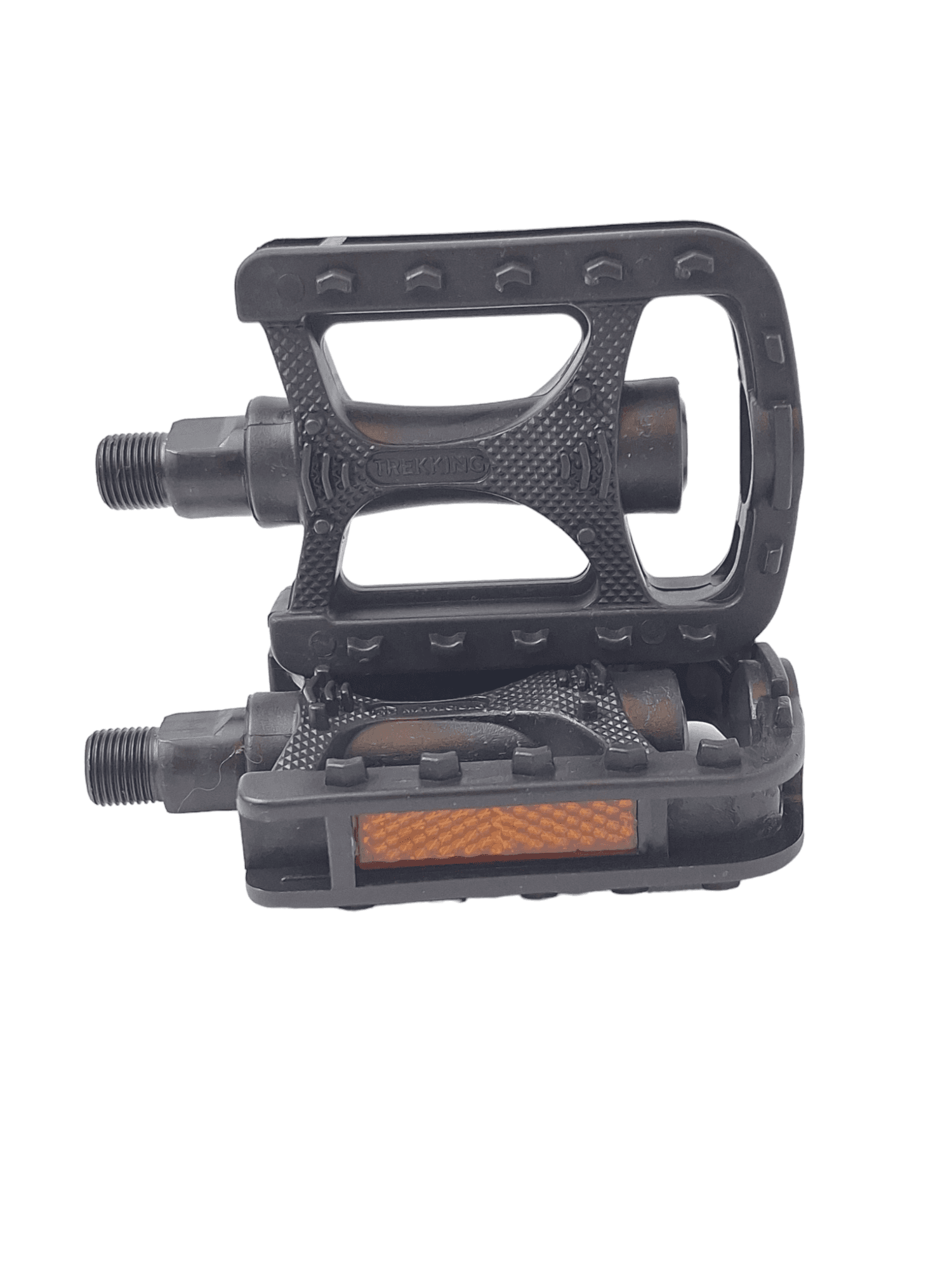 PEDAL MTB NYLON INGLES METALCICLO preto TREKKING 9/16