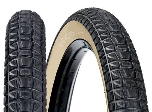 Pneu 20 x 2.25 RIDER PRETO FX BEGE PACO - 9539