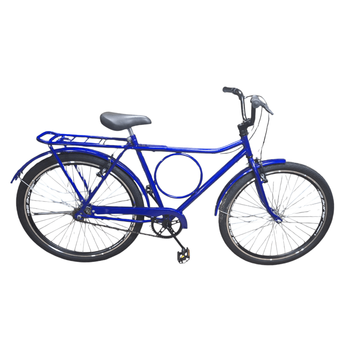 BICICLETA ARO 26 MK MASC AZUL SM ARO AERO CUBO AÇO RAIO GROSSO