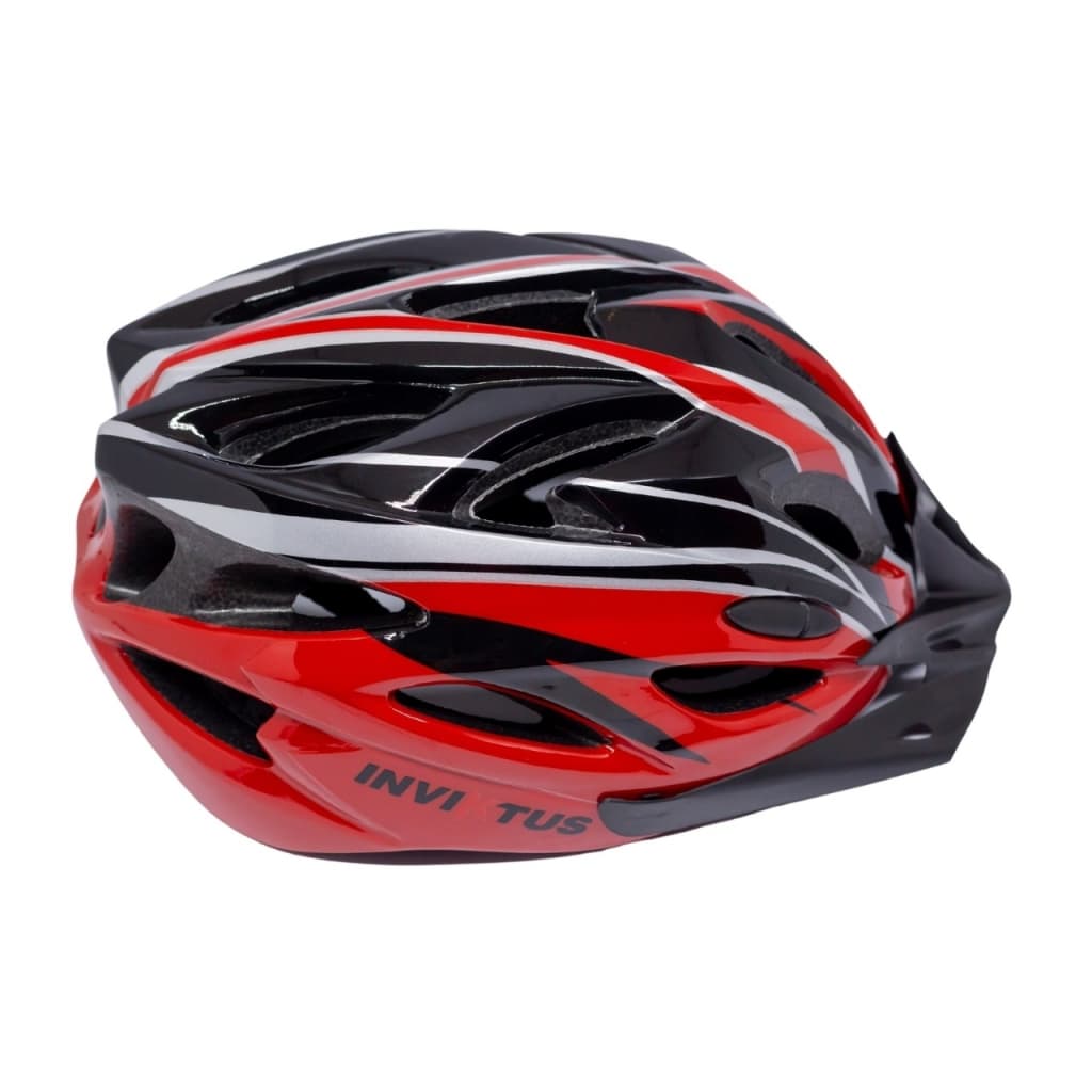 CAPACETE MTB ADULTO INVIKTUS C/REG.PRETO/VERMELHO - 6611