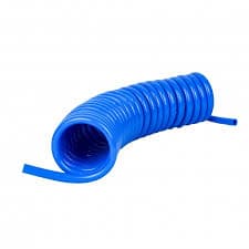 BORRACHARIA MANGUEIRA espiral P/ COMPRESSOR 10,mt ESPU 100 AZUL