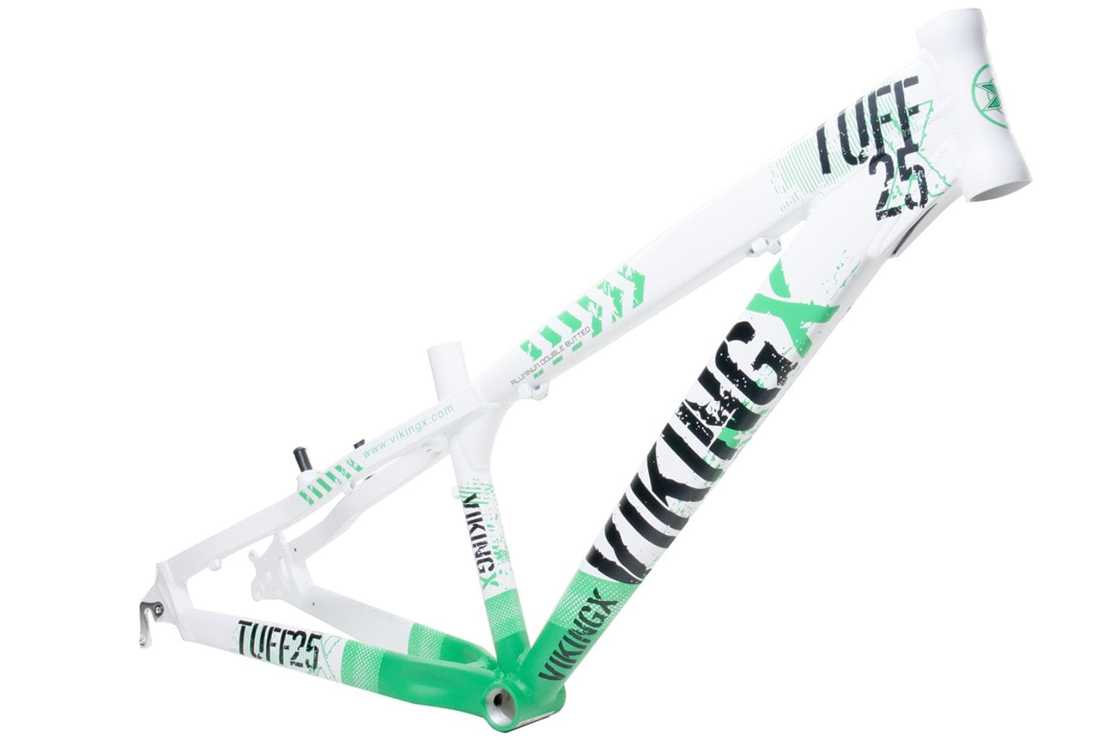 QUADRO 26 alum. DIRT J.TUFF X-25 VIKING branco/verde - 41273