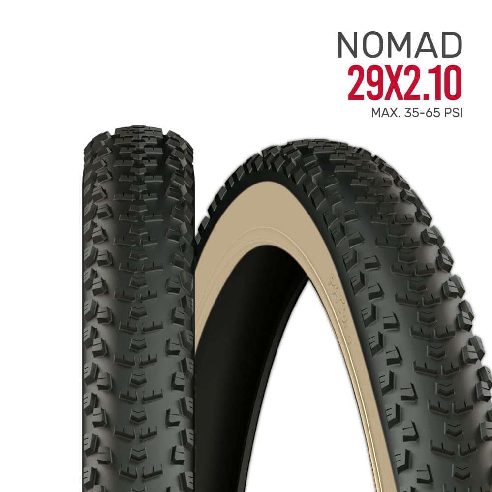 PNEU 29 x 2,10 MTB NOMAD SRI-143  PRETO/FX BEGE PACO- 9536