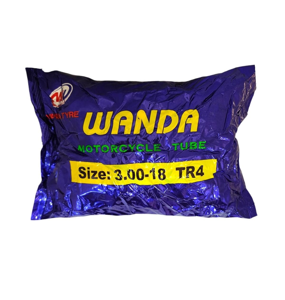 CAMARA MOTO 18 TRÁS PARA MOTO 3.00X18 TR4 TITAN  WANDA- 16199