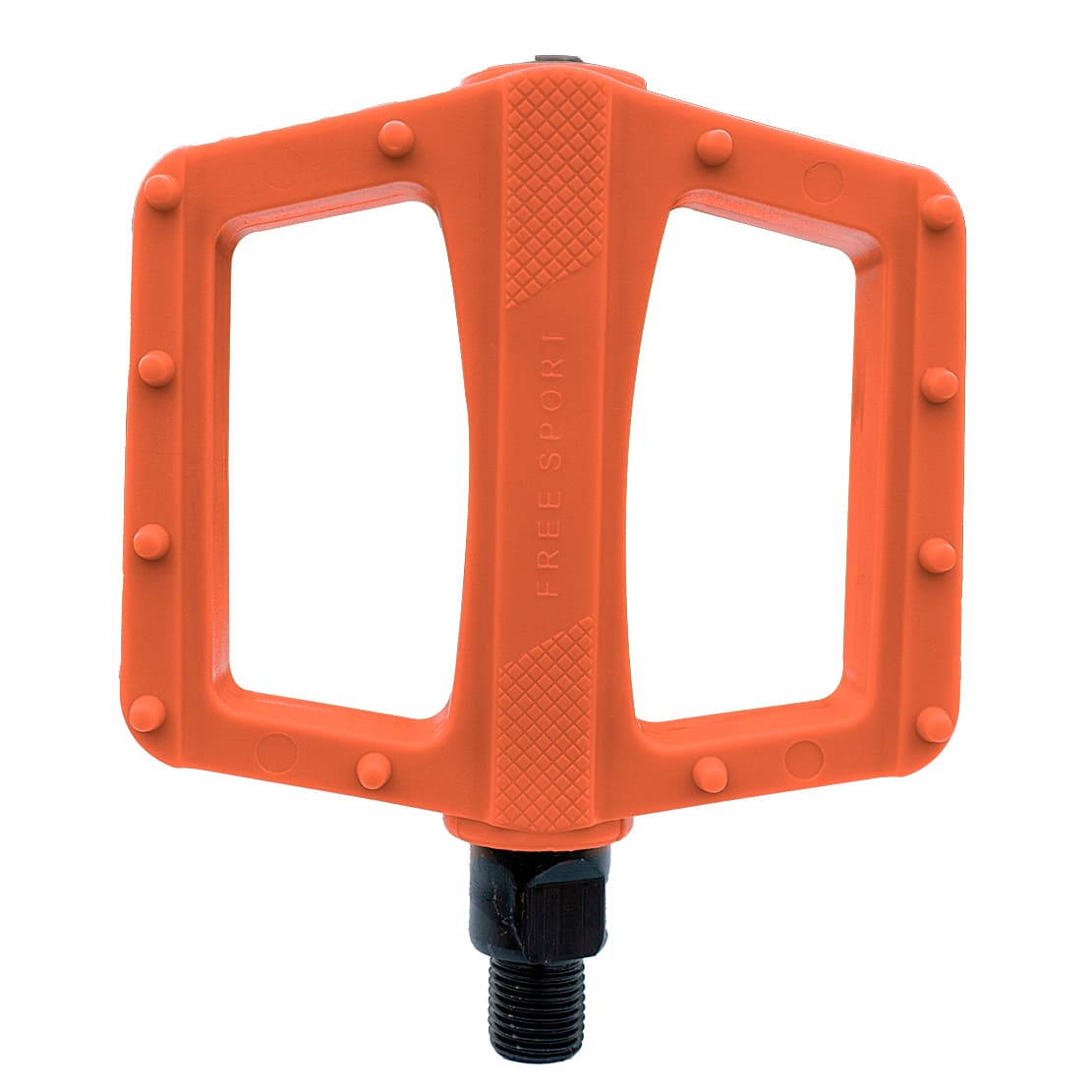 PEDAL PLATAFORMA FREE SPORT 9/16 NYLON INGLÊS LARANJA ROYALCICLO - 50085011