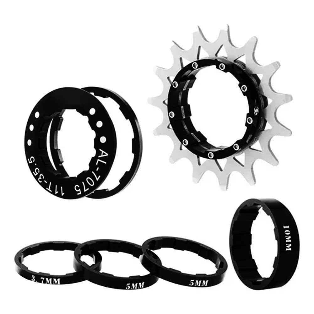 KIT SINGLE SPEED 16D preto GTA COMPATÍVEL COM PADRÃO HG - 11657