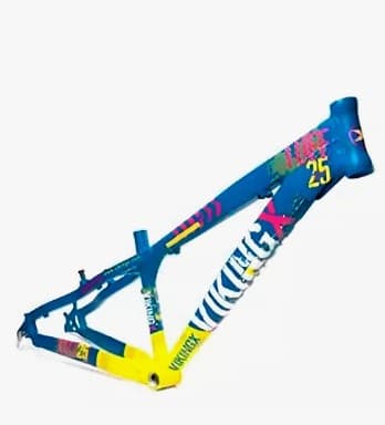 QUADRO 26 alum. DIRT J.TUFF X-25 VIKING AZUL FOSCO- 40741