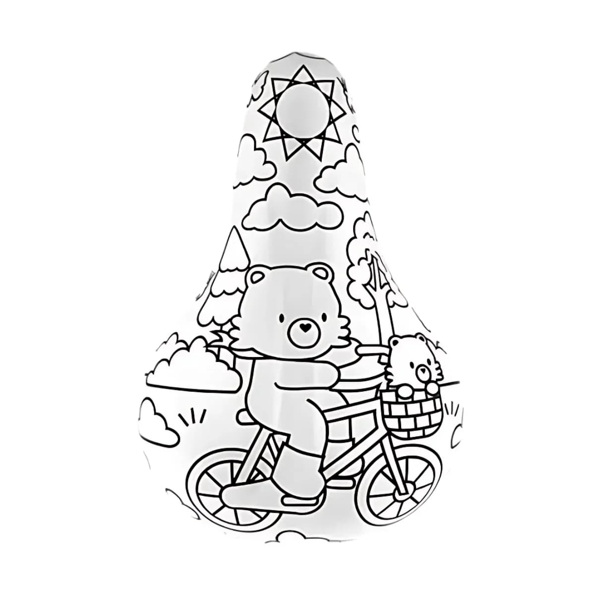 SELIM MIRIM S/CANOTE KALF para COLORIR URSO - 304 COL
