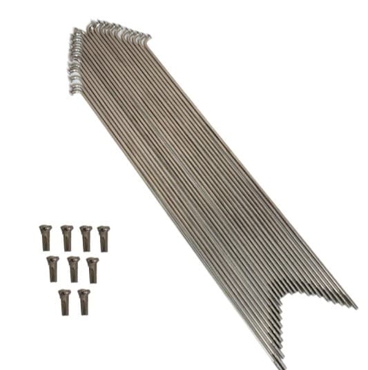 RAIO 2,0-255 FINO INOX brilhante VELOFORCE - 15505