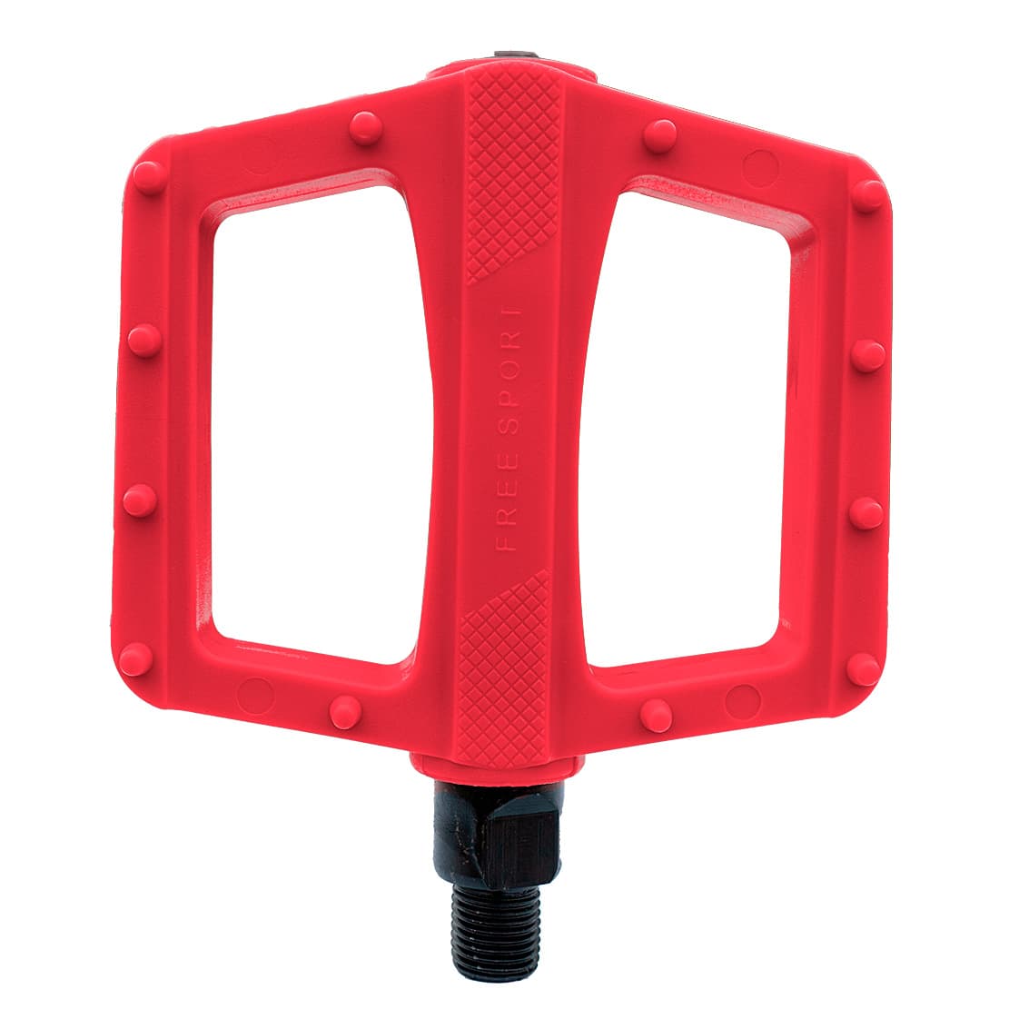 PEDAL PLATAFORMA FREE SPORT 1/2 NYLON SUECO VERMELHO ROYALCICLO - 50085008