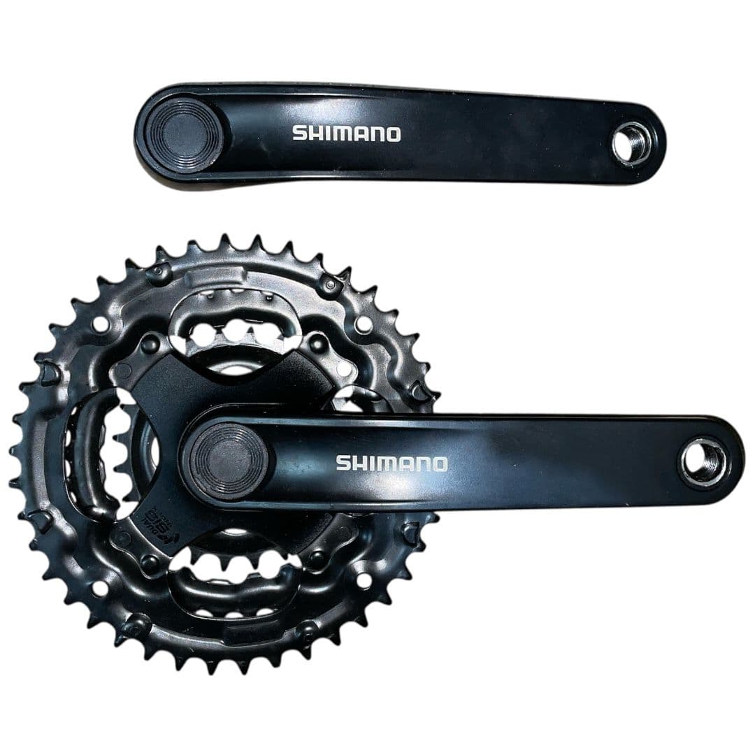 PEDIVELA ALUM. MTB 24/34/42 SHIMANO FC-TY301 - 1200016