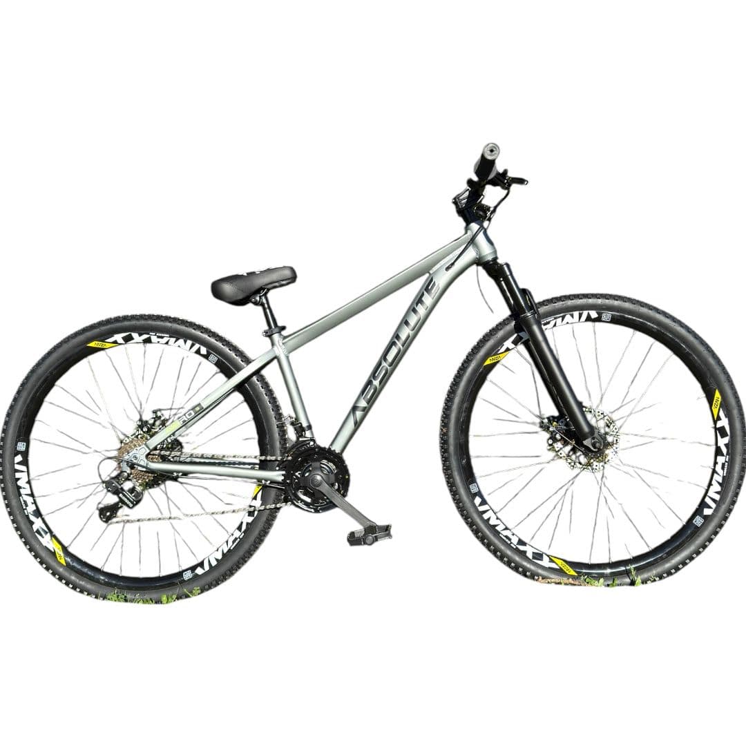 BICICLETA ARO 29  ALUM. MTB QUADRO 29 NERO 5 ABSOLUTE - 13,8 - Cinza C/ MARCHA