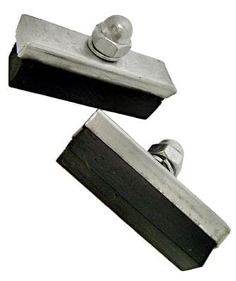 SAPATA CROSS 45mm PRETA CHAPA TAIWAN - TGB/KEN - 5817