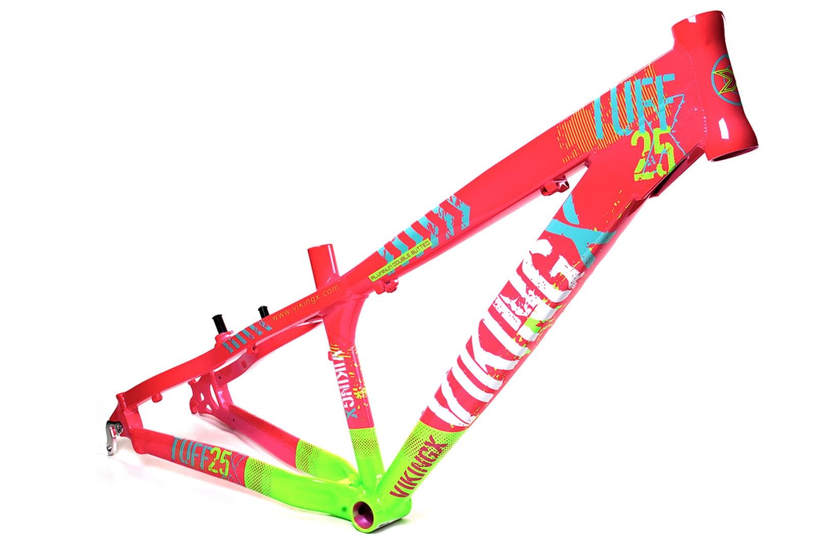QUADRO 26 alum. DIRT J.TUFF X-25 VIKING ROSA NEON/VERDE NEON- 41270