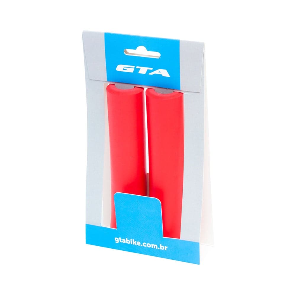 PUNHO MTB GEL NBR 135 mm GTA VERMELHO - 12072