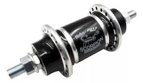 CUBO TRASEIRO ALUM. 36f SCORPION  preto - 31558