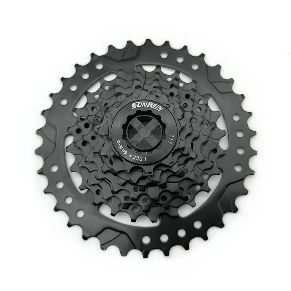 CATRACA K7 7v 11/36 INDEX SUNRUN PRETO - 11976