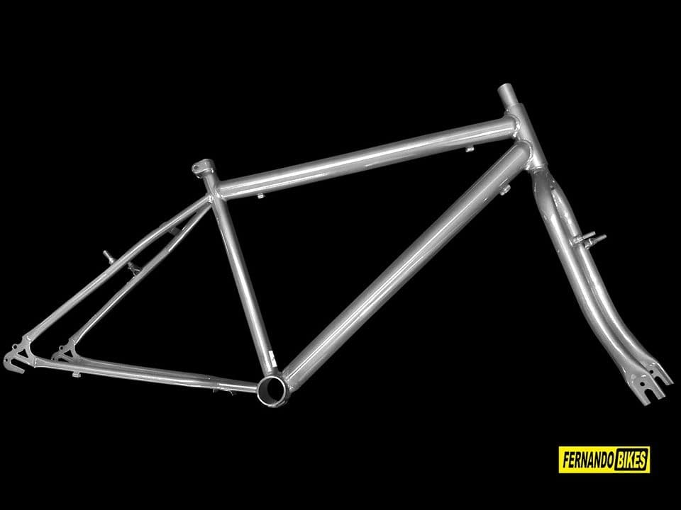 QUADRO 26 MTB MASCULINO WB prata metálico
