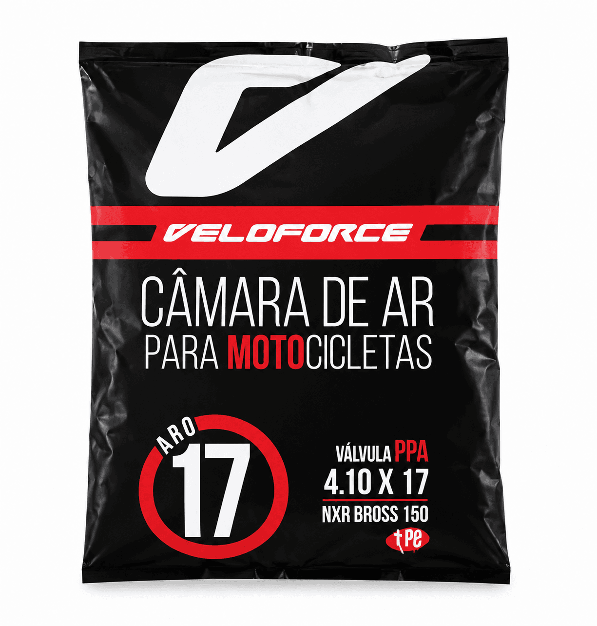 CAMARA moto 17 X 4.10 - VELOFORCE  TR4 NXR BROSS - 15222