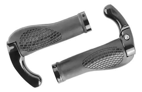 PUNHO MTB CONFORT 130mm C/BAR END PRETO GTA - 12393