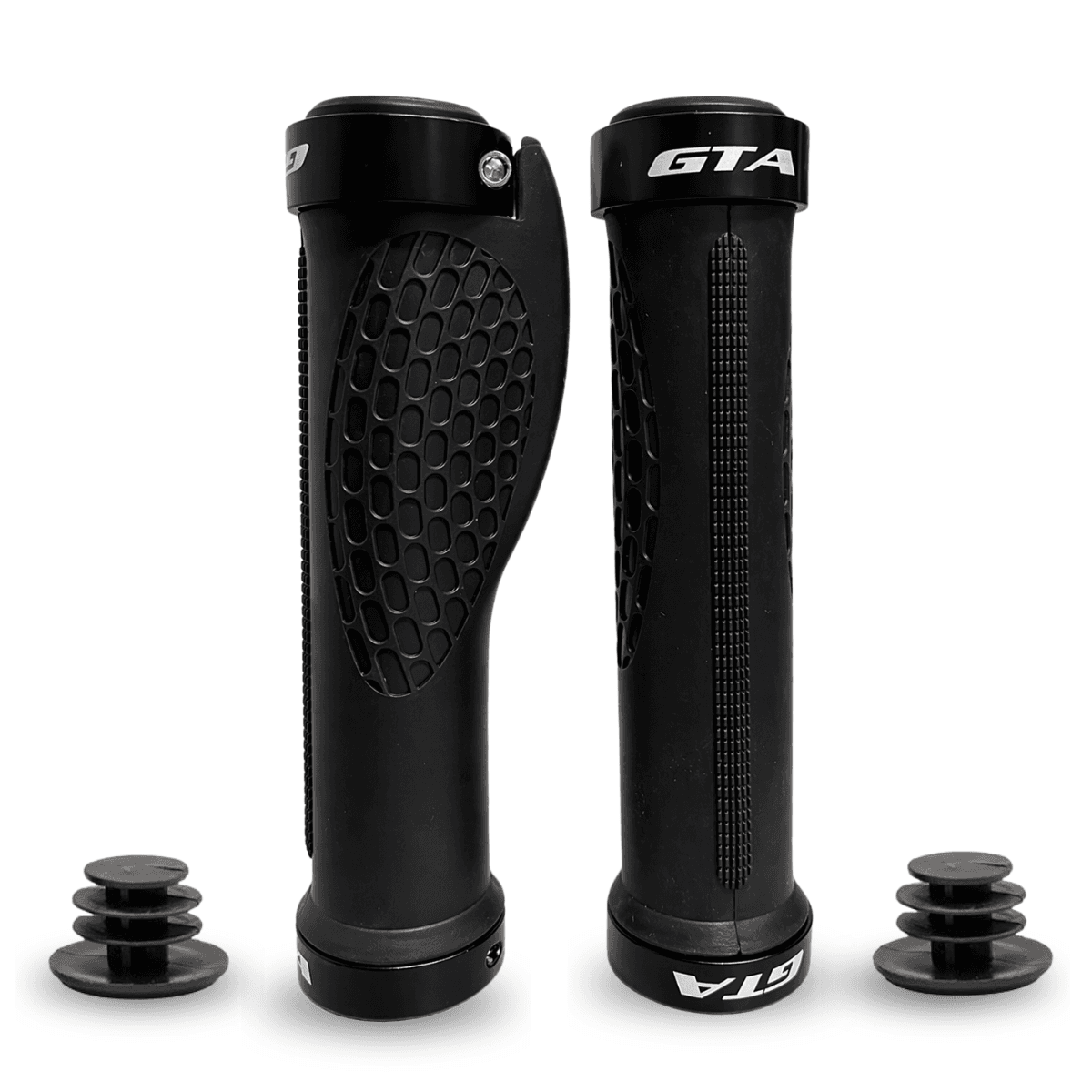 PUNHO MTB CONFORT 130mm TPR PRETO/PRETO GTA - 11743
