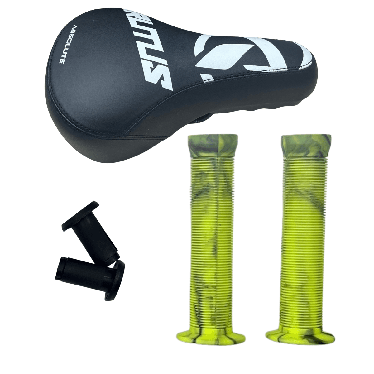 Kit Selim Brutus Punho 145 mm Freeride Dirt BMX  - Amarelo